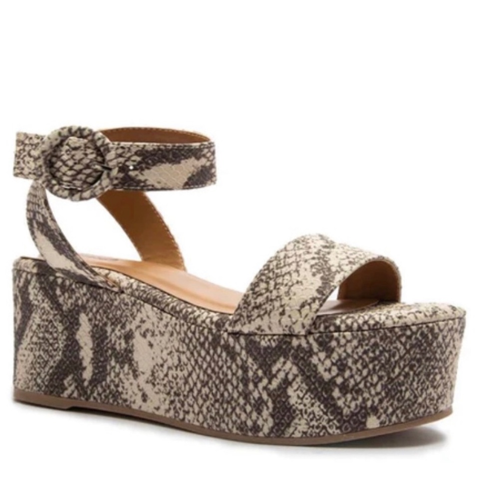 Snake Print Sandal New
